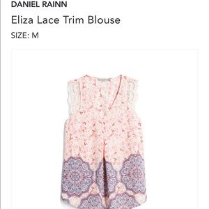 Daniel Rainn, floral, sleeveless top